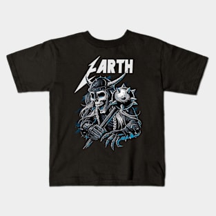 EARTH MERCH VTG Kids T-Shirt